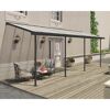 Terrassenüberdachung 'Sierra' anthrazit Aluminium 230 x 671 x 300 cm