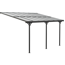 Terrassenüberdachung 'Bruce' Aluminium schwarz 300 x 435 x 270 cm