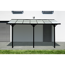 Verkleinertes Bild von Terrassenüberdachung 'Bruce' schwarz Aluminium 300 x 435 x 270 cm