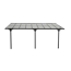 Terrassenüberdachung 'Bruce' Aluminium schwarz 300 x 556 x 270 cm