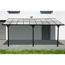 Verkleinertes Bild von Terrassenüberdachung 'Bruce' schwarz Aluminium 300 x 556 x 270 cm