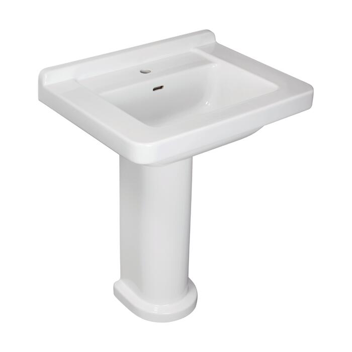 AquaSu Waschtisch 'Vintage' weiß 58 x 46 x 23 cm