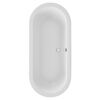 Badewanne Flora 180 x 80 cm, weiß