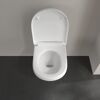 Toilette mit offenem Deckel