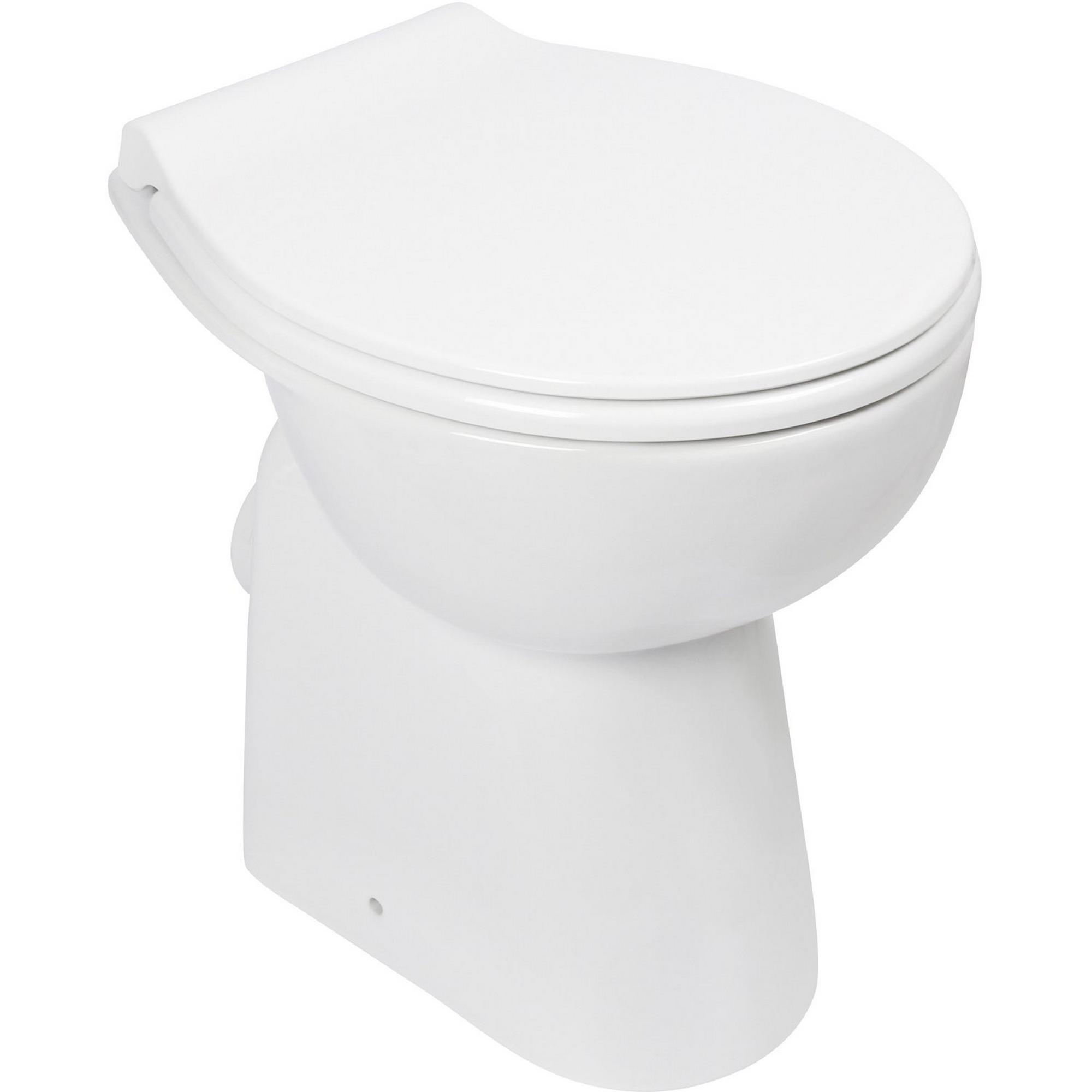 Stand Wc 6cm erhöht SPÜLRANDLOS Toilette Tiefspüler Sitz 2.WAHL!!! 