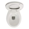 Stand-WC weiß, offener Deckel