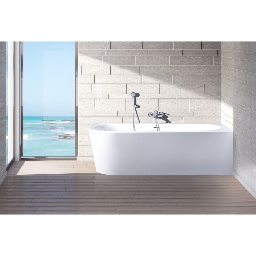 Badewanne Modena Corner B 178x78 cm, weiß