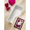 Asymmetrische weiße Badewanne Cello