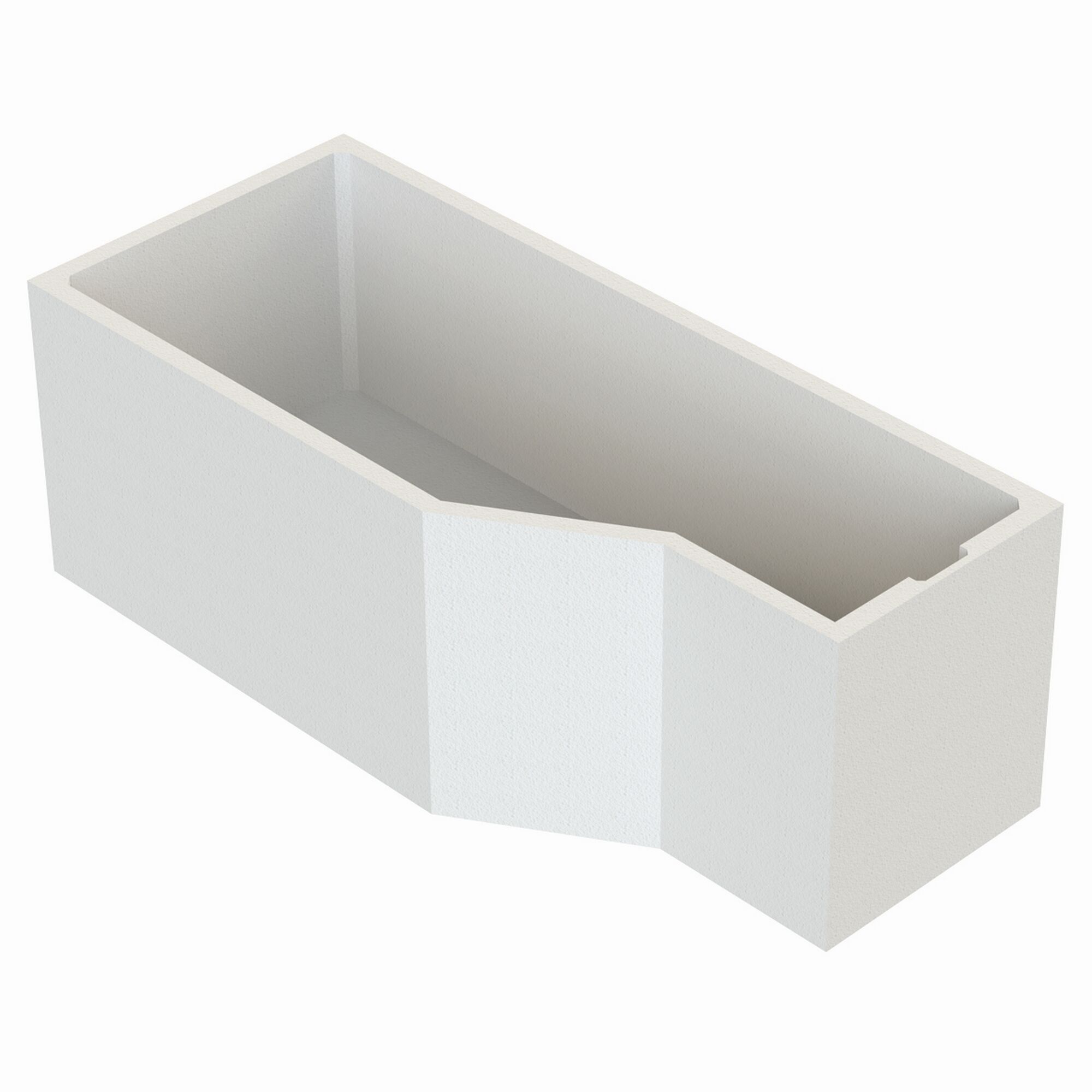 Weißer Wannenträger Cello Modell B