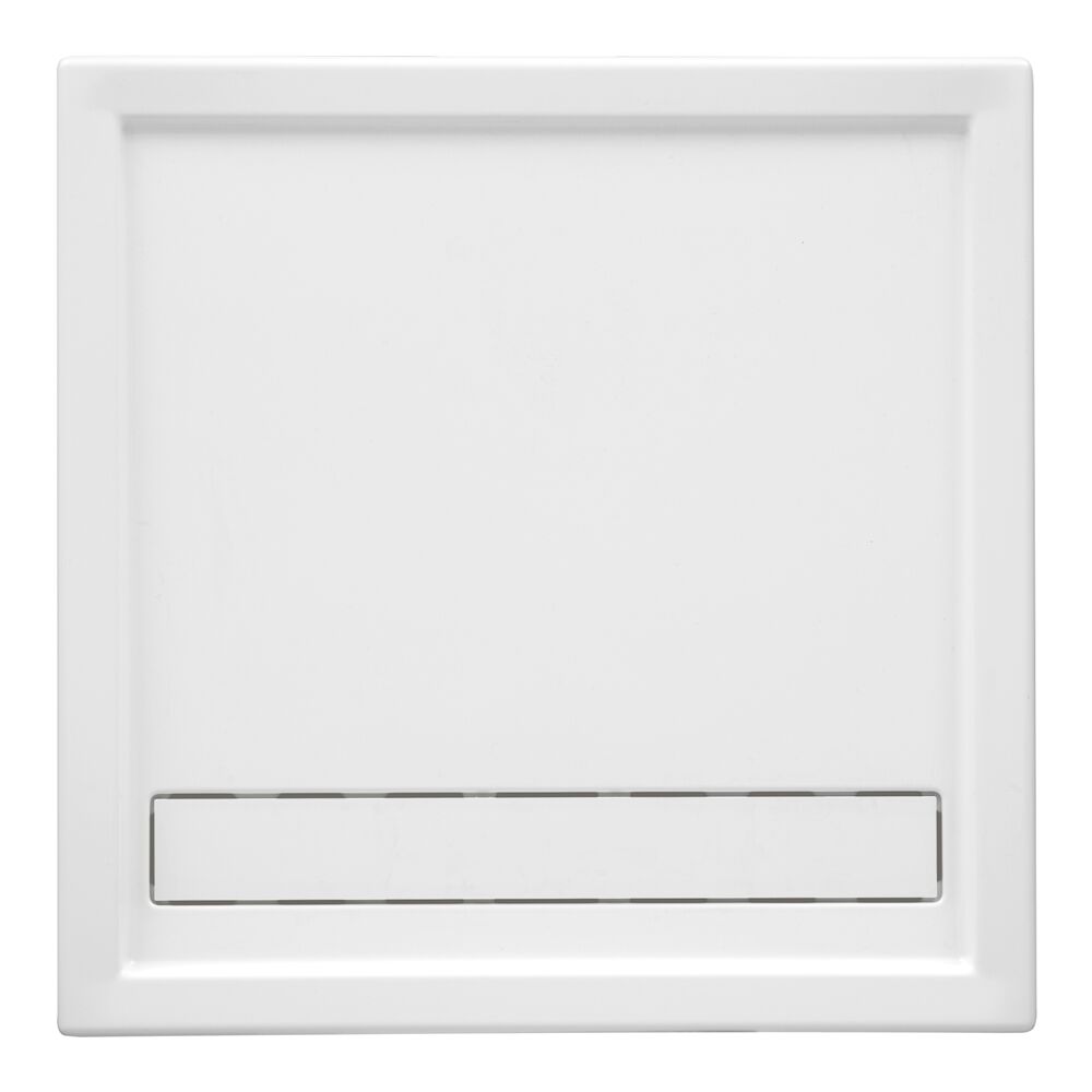 Weiße Duschwanne Fashion Board viereckig