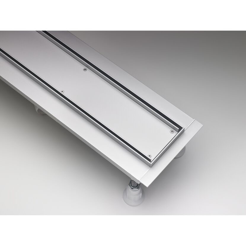 Verfliesbare Ablaufrinne, 900 x 80 mm