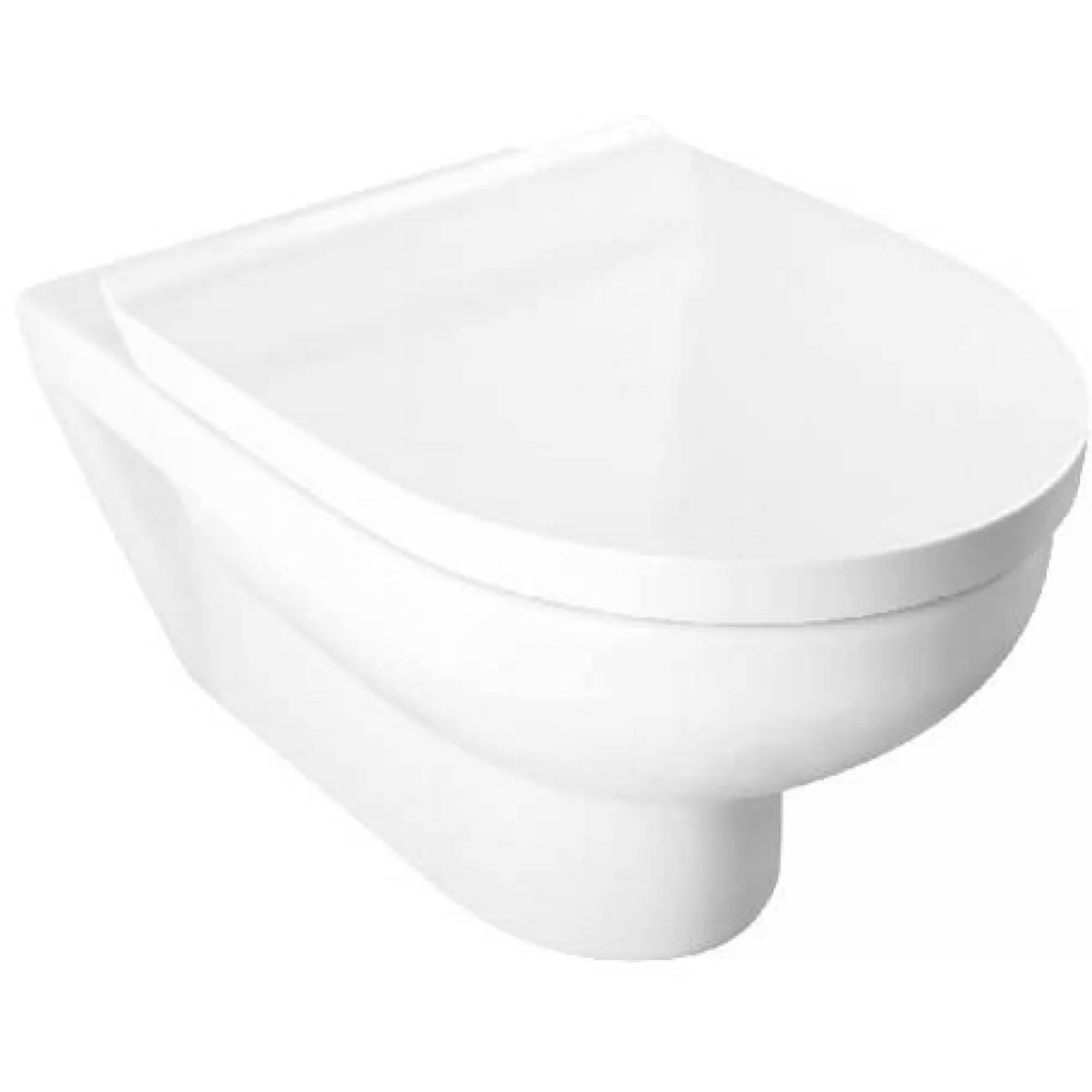 Wand-WC-Set 'Durastyle Basic' spülrandlos weiß inkl. Sitz