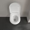 Offenes weißes Wand-WC von Villeroy & Boch