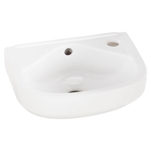 Handwaschbecken "Lucanto” Keramik weiß 36 x 16 x 27,7 cm