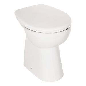 Stand-WC-Set 'Igeno' weiß spülrandlos 7 cm erhöht
