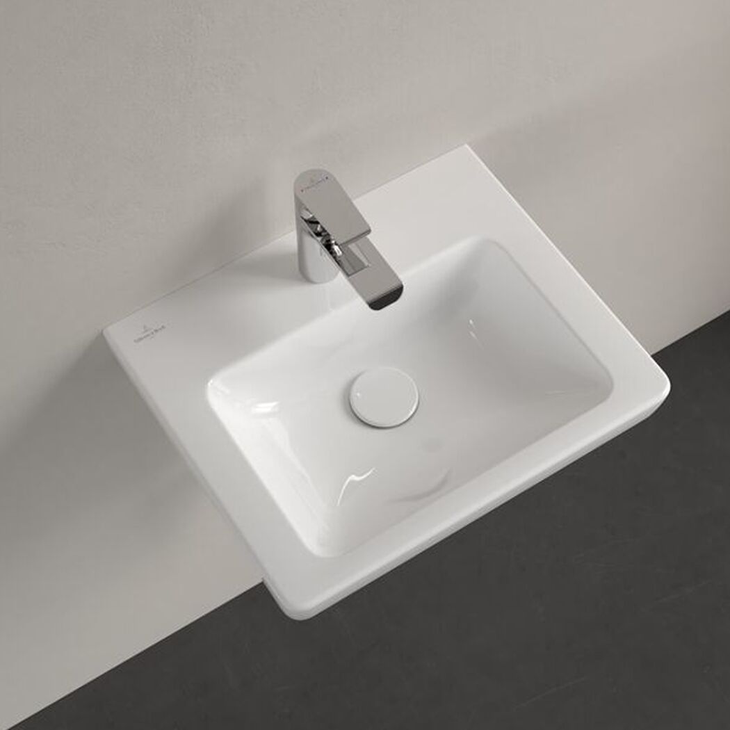 Handwaschbecken 'Subway 2.0' weiß 45 x 15,5 x 37 cm