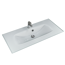 Waschbecken 'Primo' Glas 107 x 1,5 x 50 cm