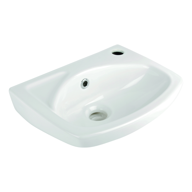 Bild von Lucanti Handwaschbecken 35 cm, Weiß