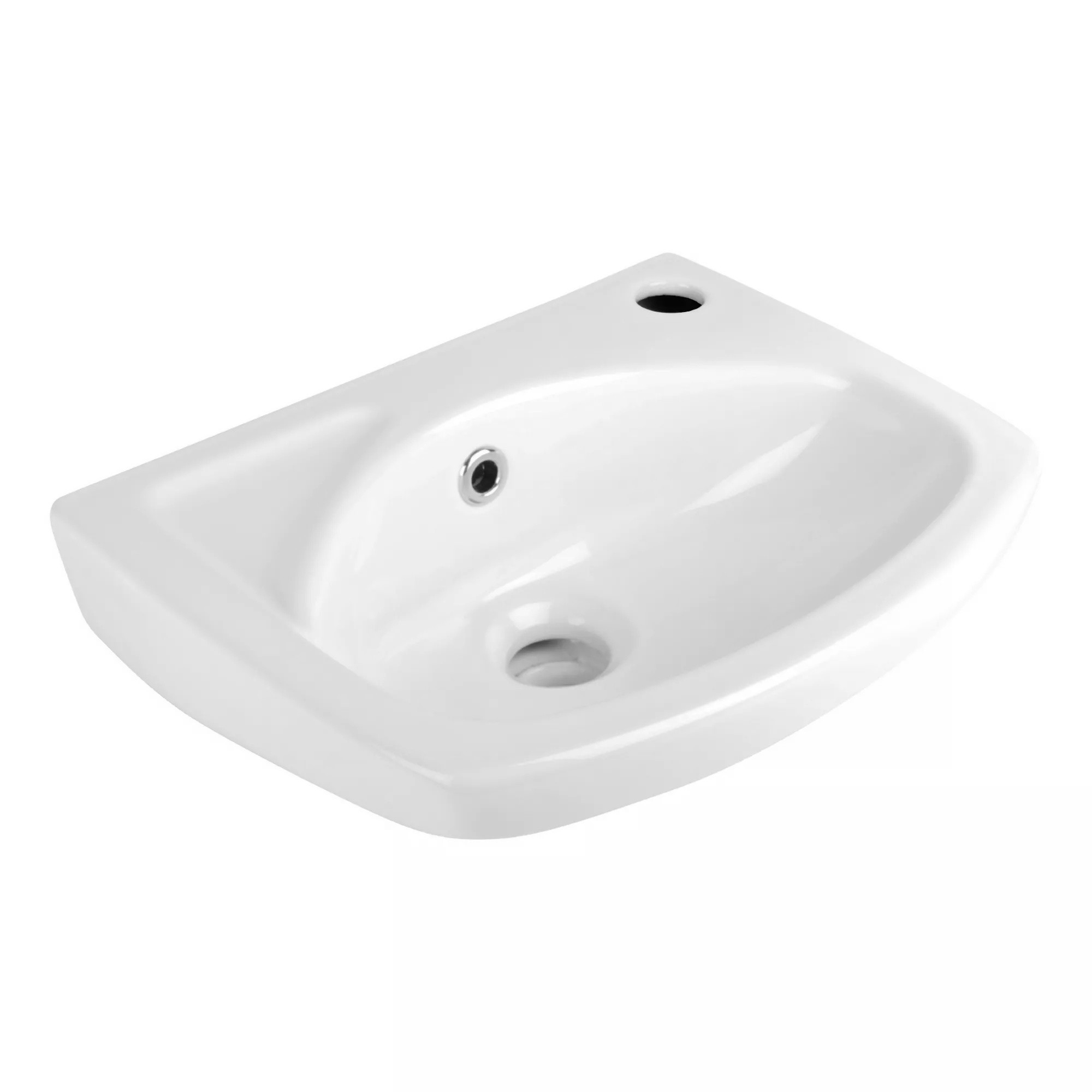 Lucanti Handwaschbecken 35 cm, Weiß