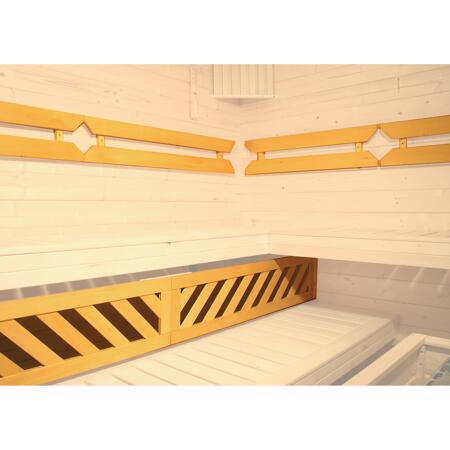 2. Bild von Sauna-Komfortpaket, 2 Rückenlehnen, Liegenblende