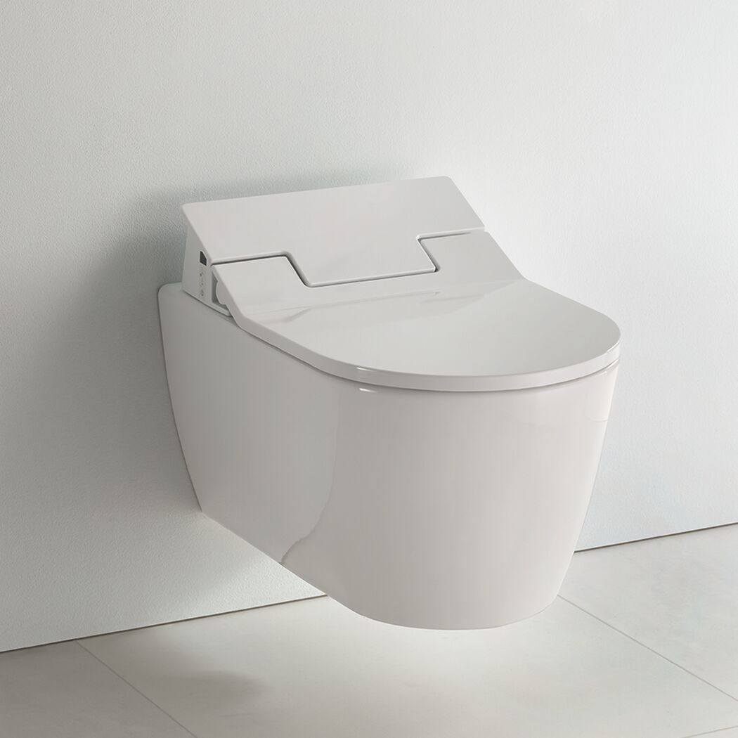 Dusch-WC spülrandlos 'Senso Wash Slim' inklusive WC-Sitz weiß