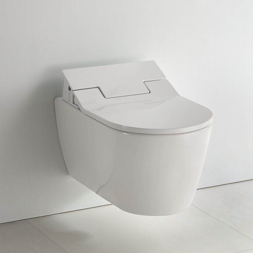 Dusch-WC spülrandlos 'Senso Wash Slim' inklusive WC-Sitz weiß