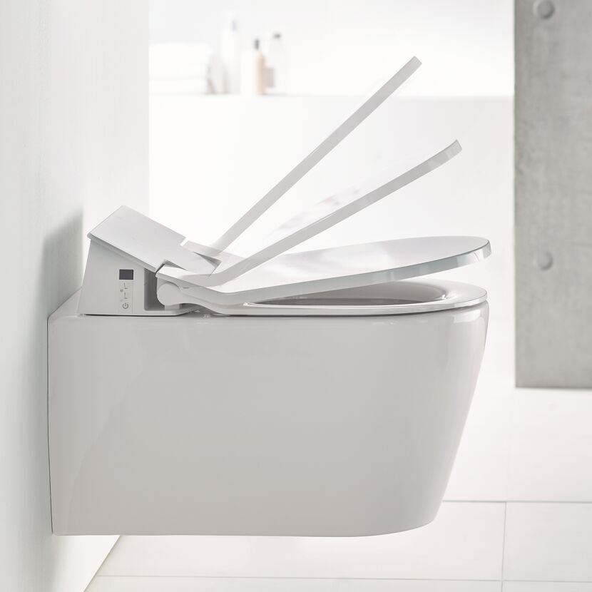 Dusch-WC spülrandlos 'Senso Wash Slim' inklusive WC-Sitz weiß