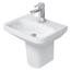 Waschbecken 'Durstyle' weiß 45 x 15,5 x 33,5 cm