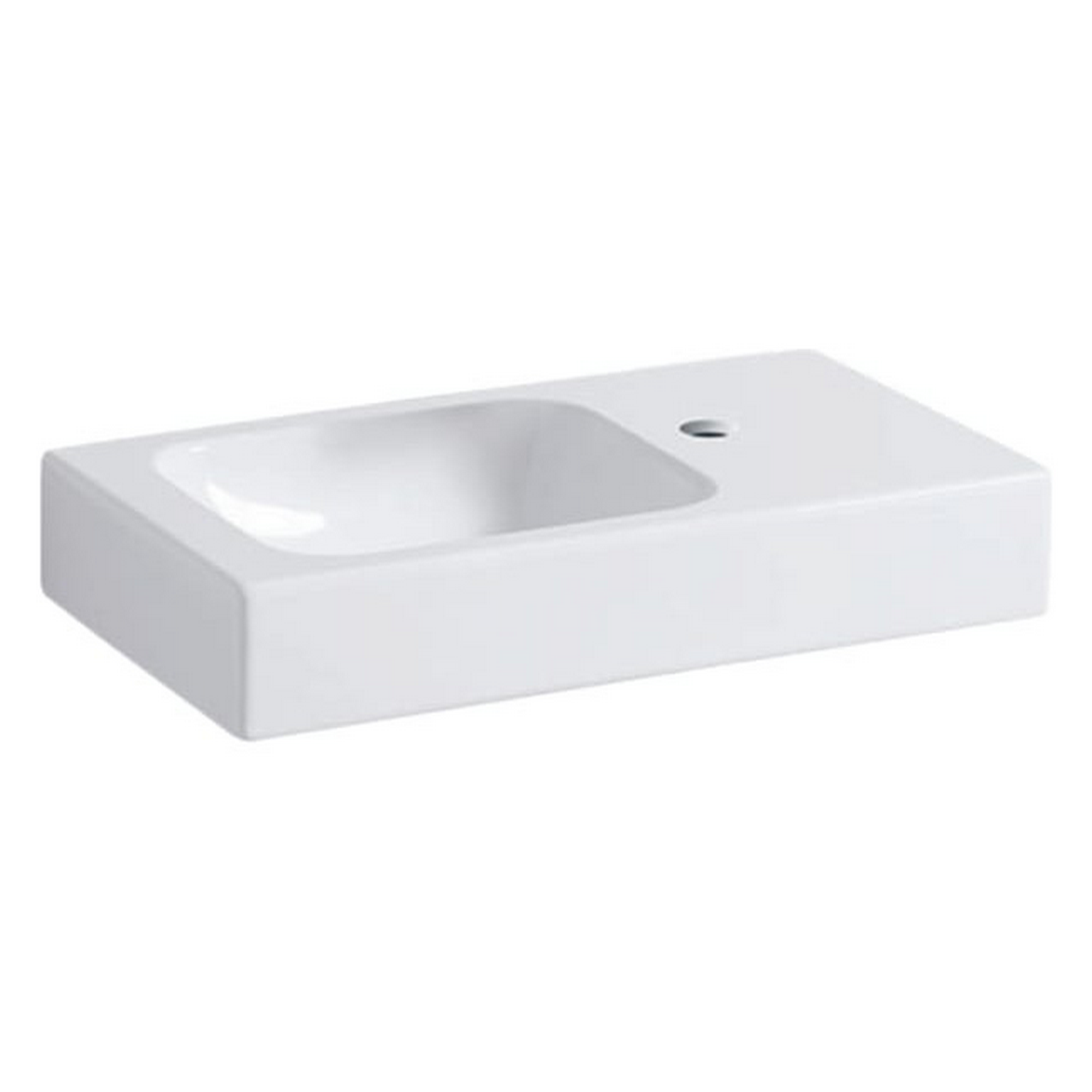 Waschbecken 'Icon XS' weiß 53 x 13,5 x 31 cm