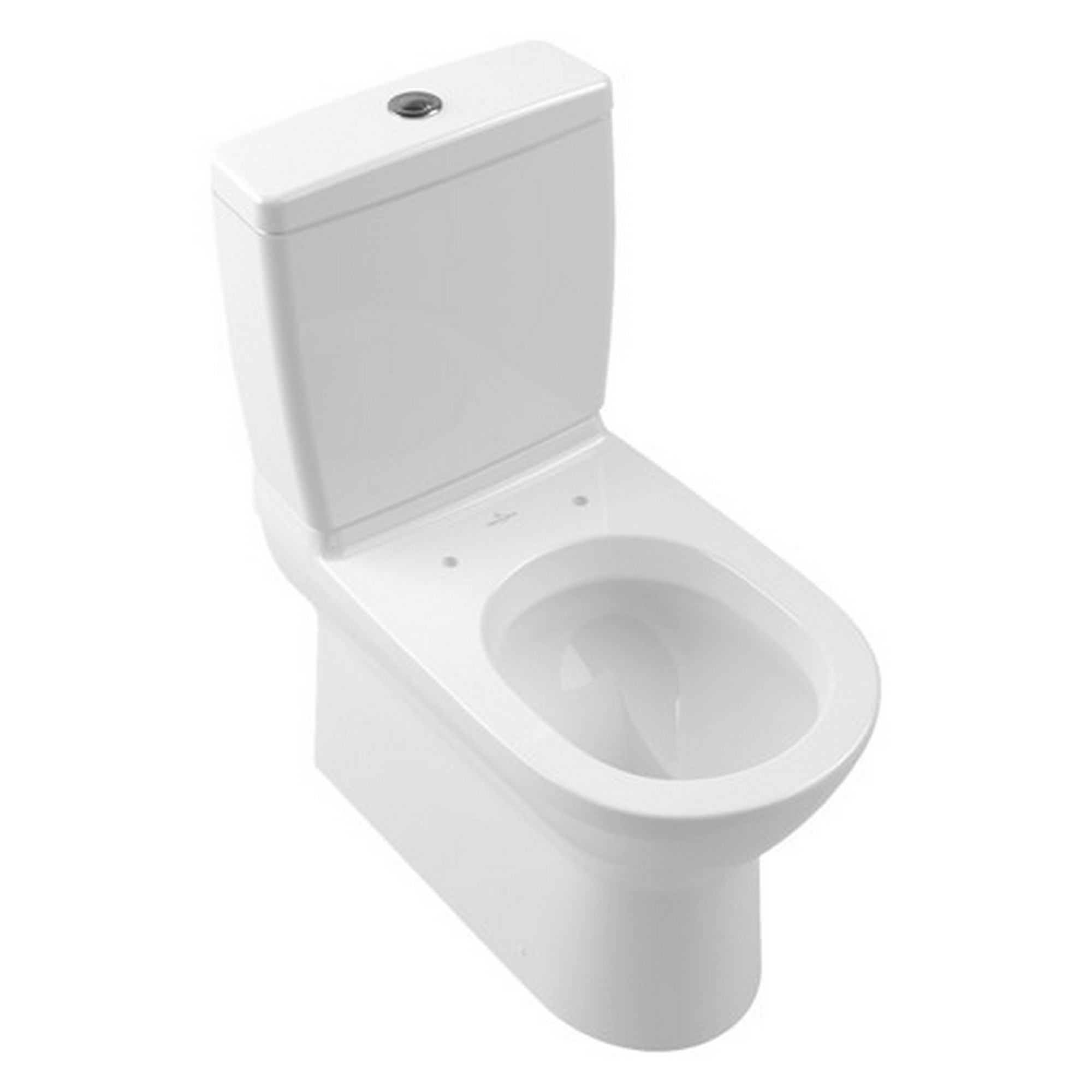 Stand-WC 'O.Novo' mit Spülrand weiß