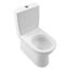 Stand-WC mit Spülrand 'O.Novo' weiß