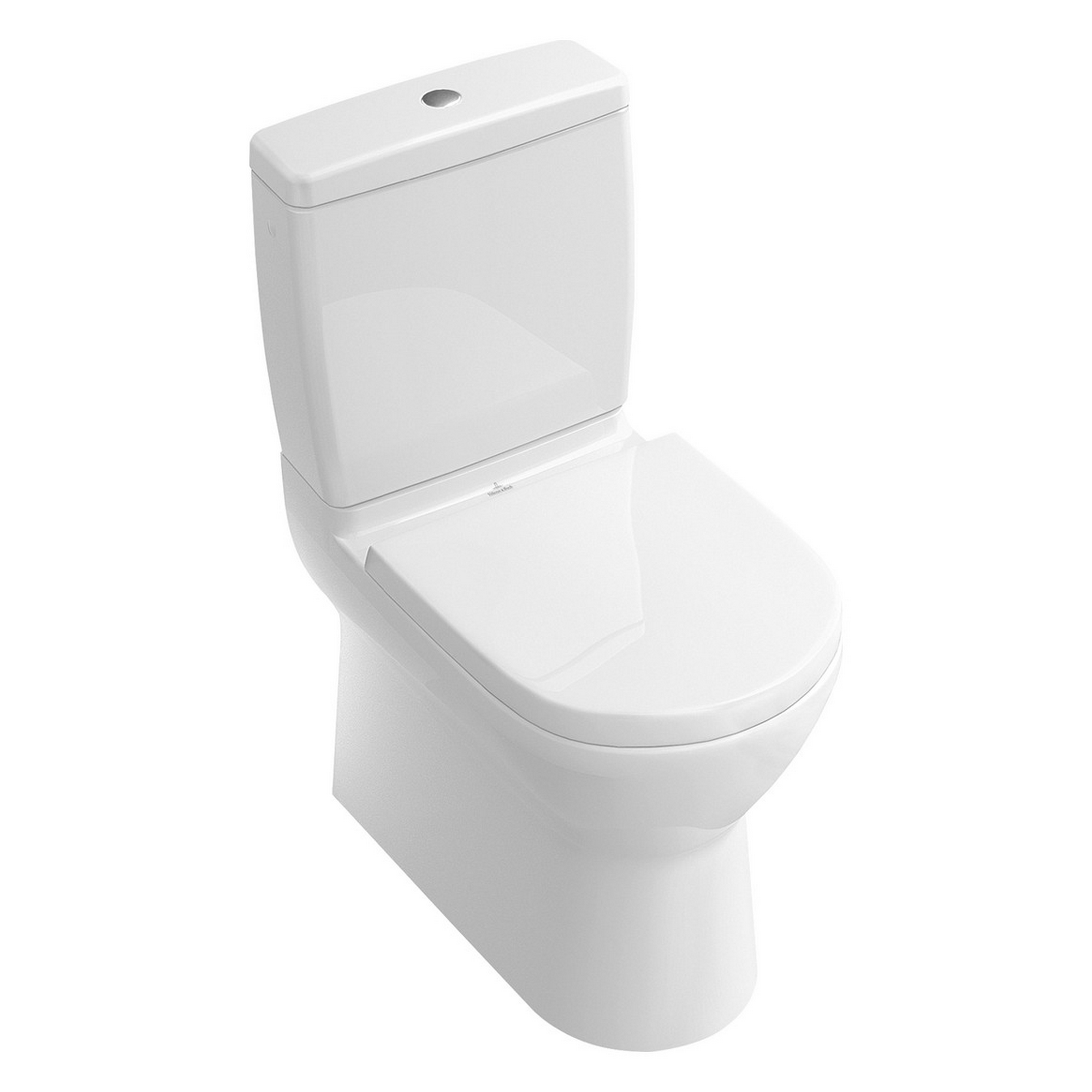 Stand-WC 'O.Novo' mit Spülrand weiß