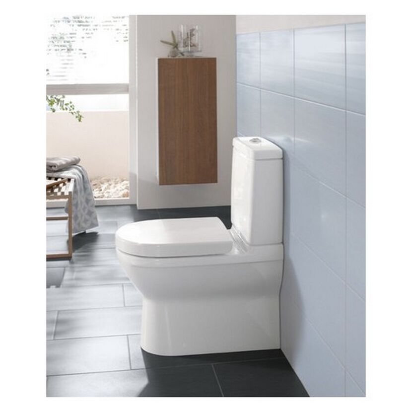 Stand-WC mit Spülrand 'O.Novo' weiß