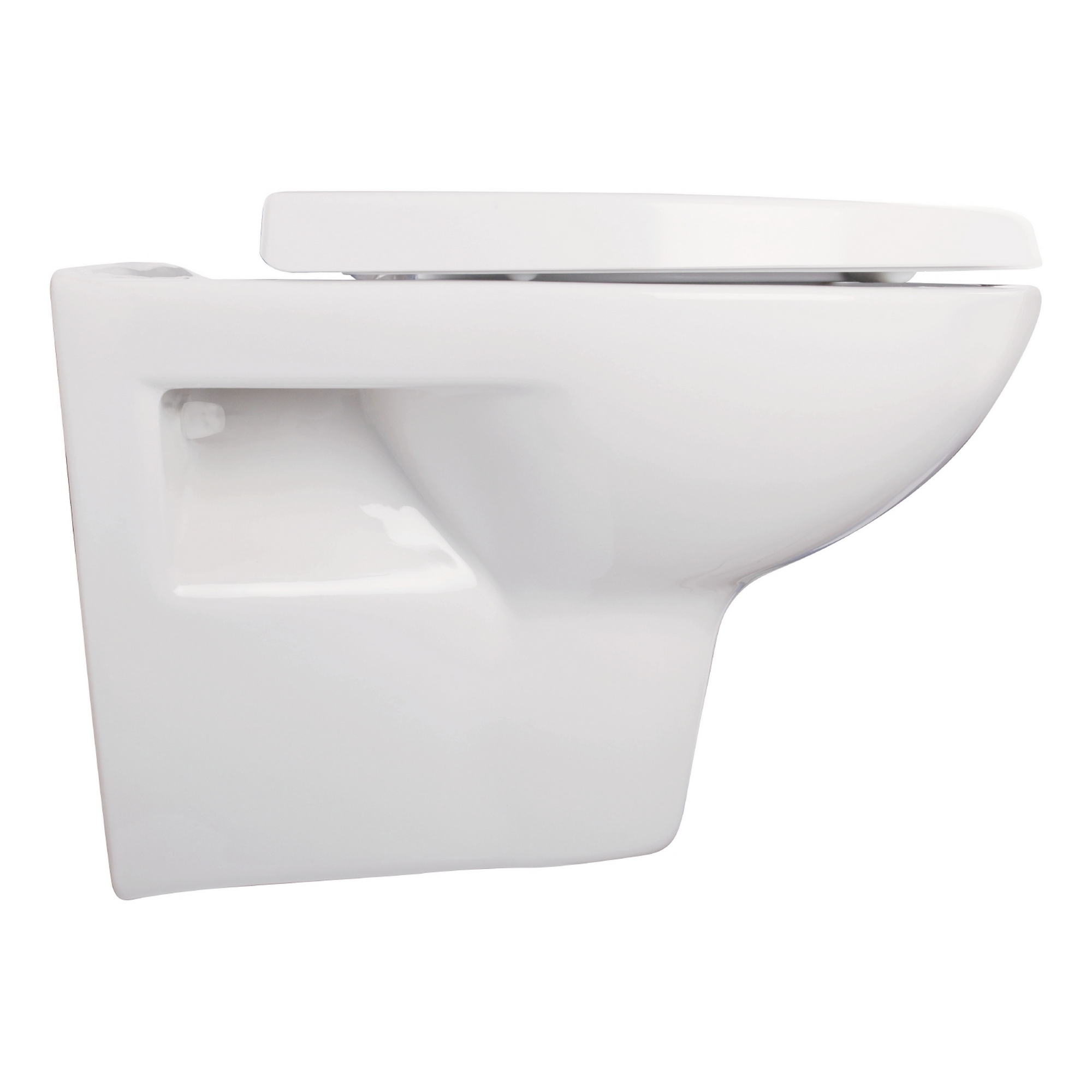 Wand-WC 'Igeno' spülrandlos 34,5 x 36,5 x 51 cm, inkl. WC-Sitz + product picture