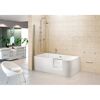 Badewanne 'Free-Gate' rechts Sanitäracryl weiß 1800 x 800 mm