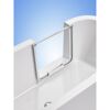 Badewanne 'Free-Gate' rechts Sanitäracryl weiß 1800 x 800 mm