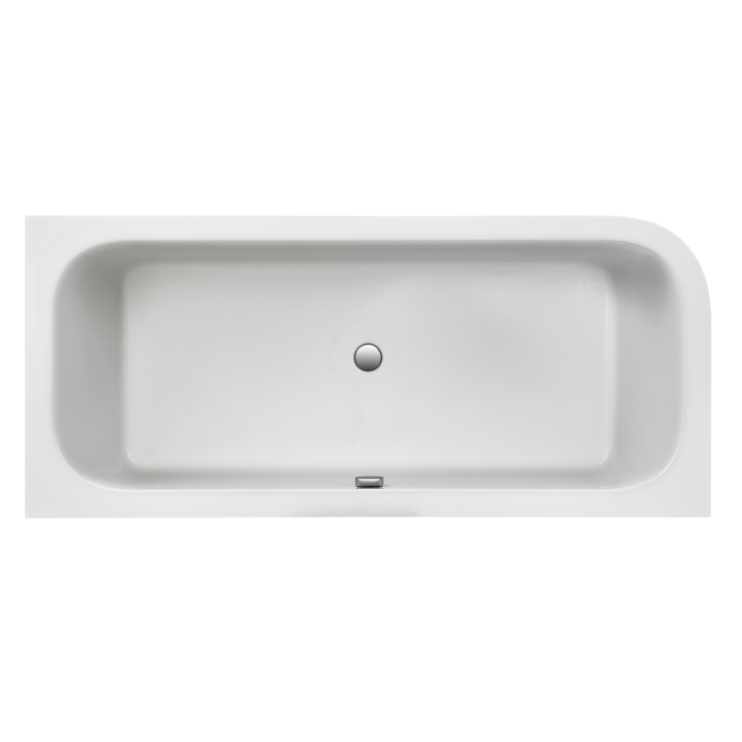 Badewanne 'Spirit' links Sanitäracryl weiß 1800 x800 mm