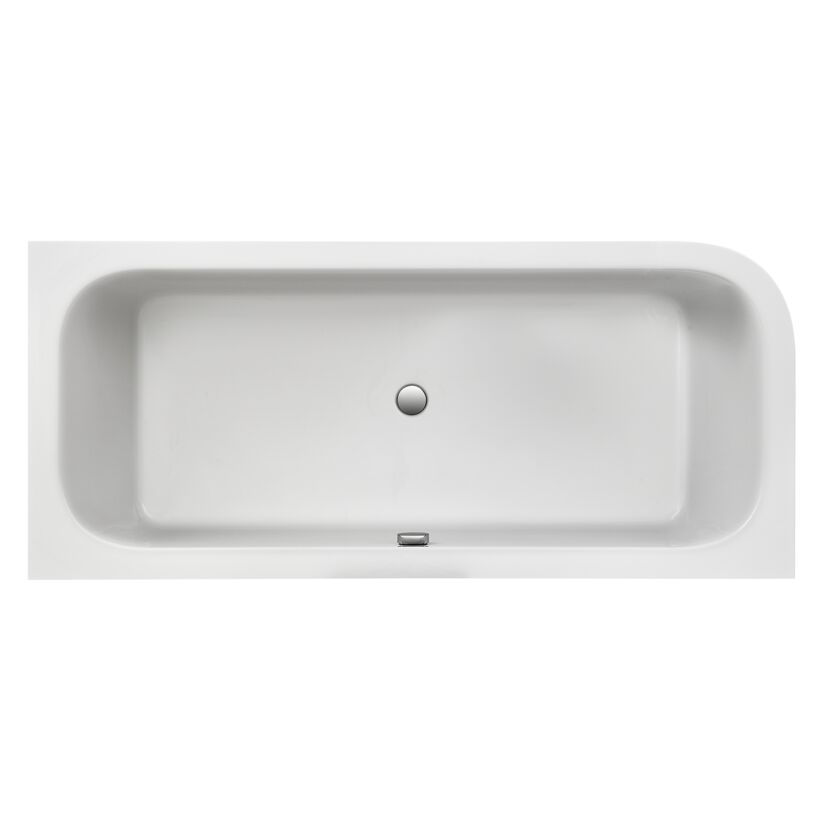 Badewanne 'Spirit' links Sanitäracryl weiß 1800 x 800 mm
