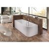 Badewanne 'Spirit' rechts Sanitäracryl weiß 1800 x 800 mm