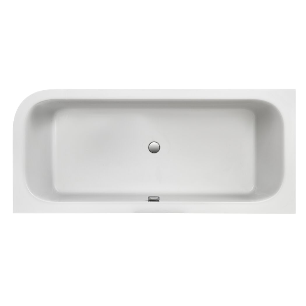 Badewanne 'Spirit' rechts Sanitäracryl weiß 1800 x 800 mm