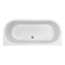 Verkleinertes Bild von Badewanne 'Modena XS' Sanitäracryl weiß 1650 x 750 mm