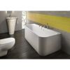 Badewanne 'Pino' links Sanitäracryl weiß 1550 x 750 mm