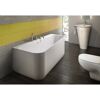 Badewannen-Set 'Pino' rechts Sanitäracryl weiß 1550 x 750 mm