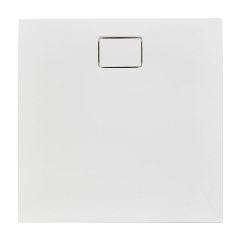 Weiße Duschwanne Pearl 800 x 800 mm