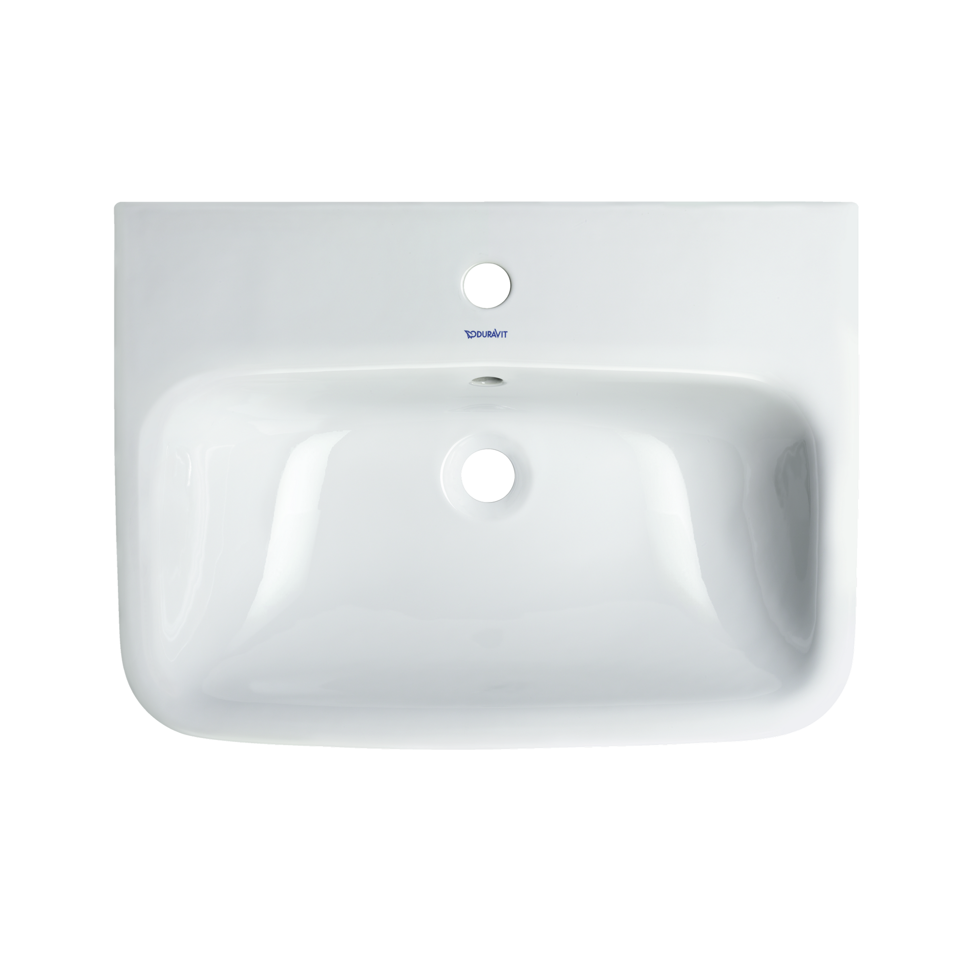 Waschbecken 'Durastyle' weiß 60 x 17 x 44 cm