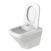 Wand-WC spülrandlos 'DuraStyle' inklusive WC-Sitz weiß