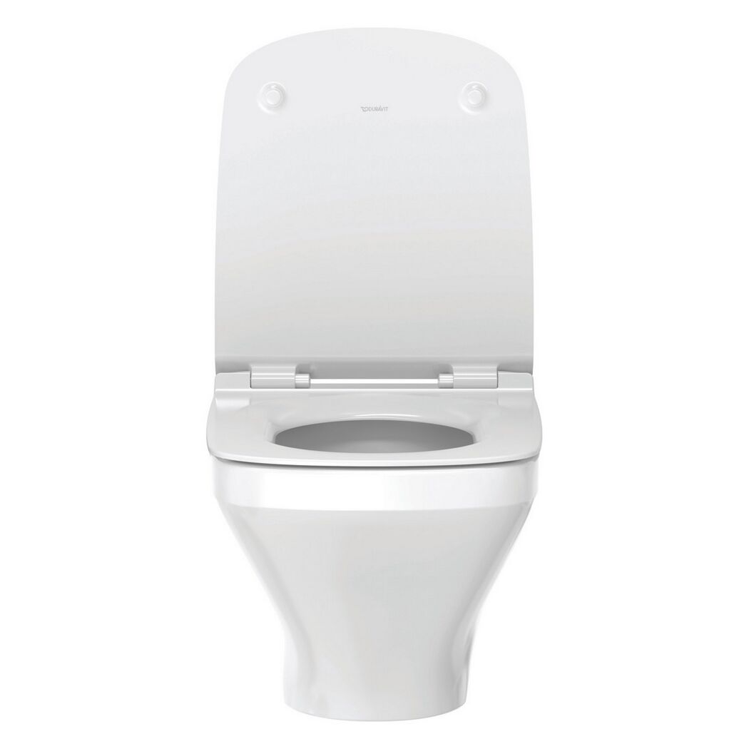 Wand-WC spülrandlos 'DuraStyle' inklusive WC-Sitz weiß