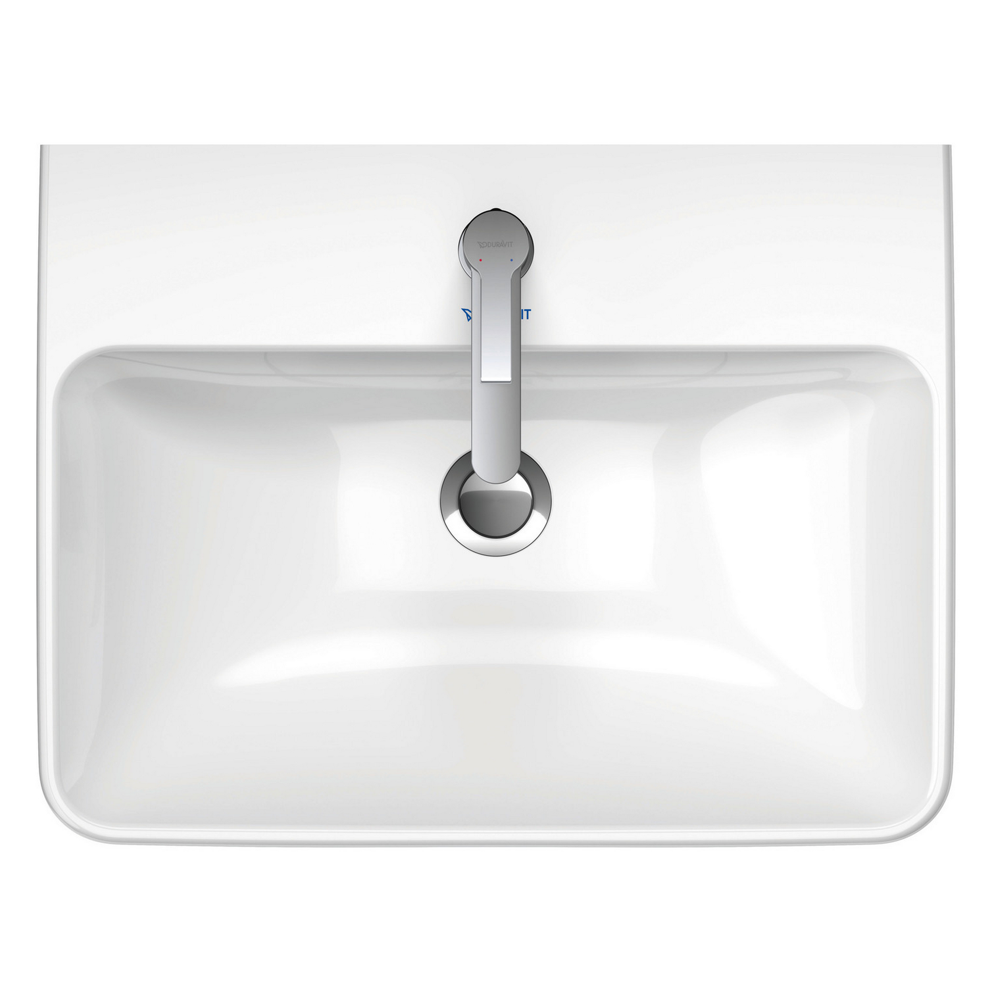Waschbecken Duravit 'ME by Starck' weiß 60 x 18 x 46 cm