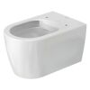 Wand-WC mit Spülrand 'ME by Starck' inklusive WC-Sitz weiß