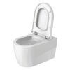 Wand-WC mit Spülrand 'ME by Starck' inklusive WC-Sitz weiß